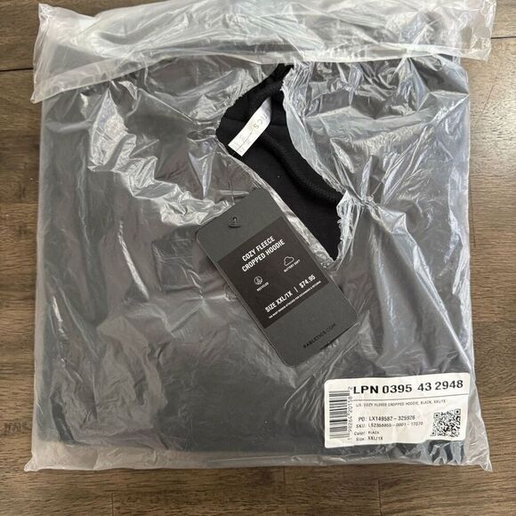 Fabletics Cozy Fleece Everyday Cropped Hoodie XXL/1X - Picture 4 of 6